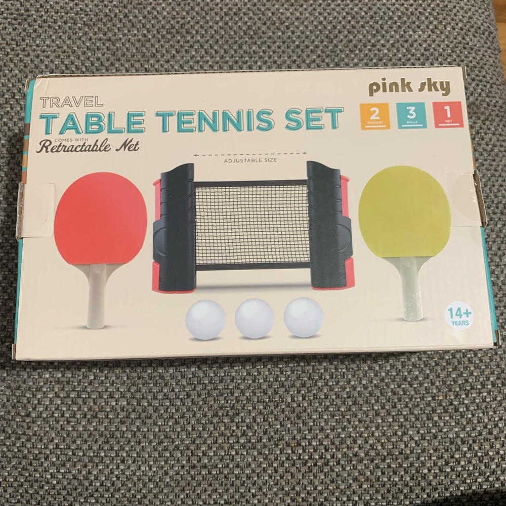 Travel table ping pong